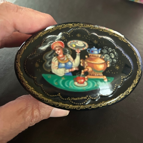 Russian Trinket Box. NWOT - Picture 1 of 5